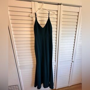 Lulu's Green Maxi Dress